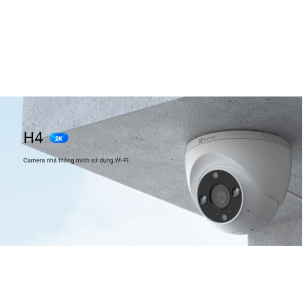 Camera Ngoài Trời Ezviz CS-H4 2K ( Trắng - Đen, 3MP ) - ảnh 2