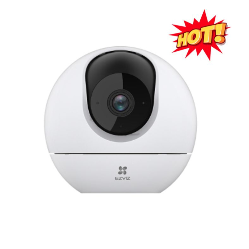 Camera Ezviz Trong Nhà CS-C6C ( 4K ) ( Trắng - Đen, 4K (3840x2160) )