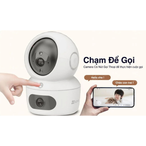 Camera Trong Nhà Ezviz H7C (8.0 MP) ( Trắng - Đen, 4MP ) - ảnh 2
